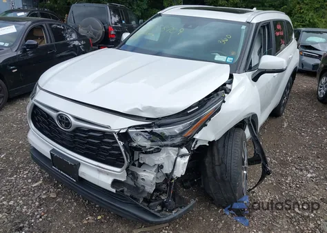 2023 Toyota Highlander Xle из США, поврежденный, VIN 5TDKDRBH5PS003228